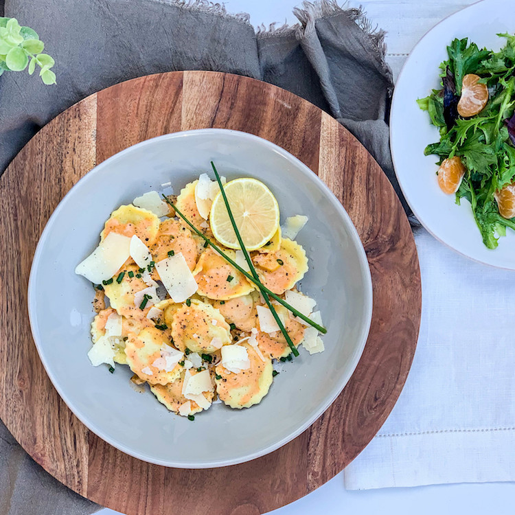 Picture of Crab Ravioli 